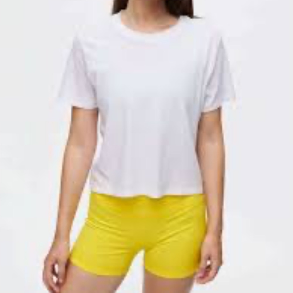 EUC Outdoor Voices Everyday Shortsleeve White Women's T-Shirt Small